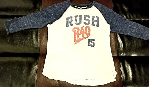 Rush R40 2015 Tour T-Shirt Men's XL