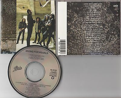 Diving for Pearls CD, Self-titled, RARE,Orig 1989 Epic, Michael Monroe, S/T,Same