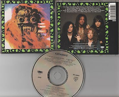 Katmandu CD, Self-titled, Fastway, Krokus, Asia, Original 1991 Epic, S/T, Same