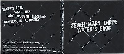 Seven Mary Three CD, Water's Edge, Promo Single, 1996 Atlantic, Cumbersome