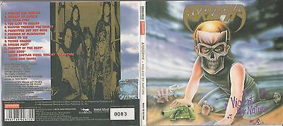 Atrophy CD, Violent By Nature, RARE Ltd Edition Remaster, Gold Disc, Digi