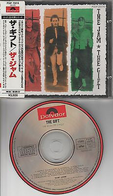 The Jam CD, The Gift, RARE Japan Import w/ Obi, Orig Polydor, Town Called Malice
