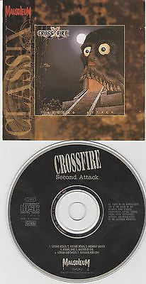 Crossfire CD, Second Attack, RARE 1994 Mausoleum Classix, Gerrman Import, 2nd