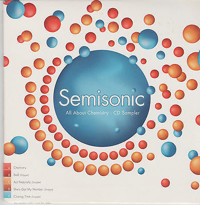 Semisonic CD, All About Chemistry, RARE 5 Track Promo Sampler, Trip Shakespeare