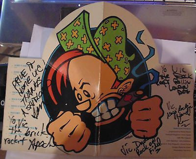 Little Caesar CD, Self-titled, Autographed Special Promo Release, RARE, 1990 DGC