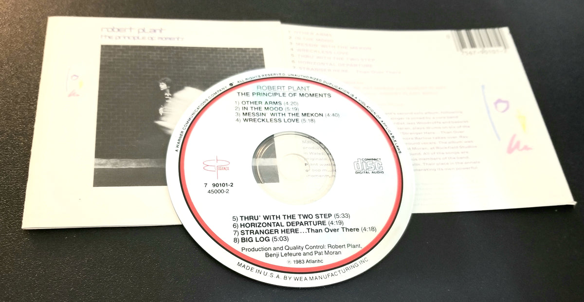 ROBERT PLANT THE PRINCIPLE OF MOMENTS 1983 CD 790101-2