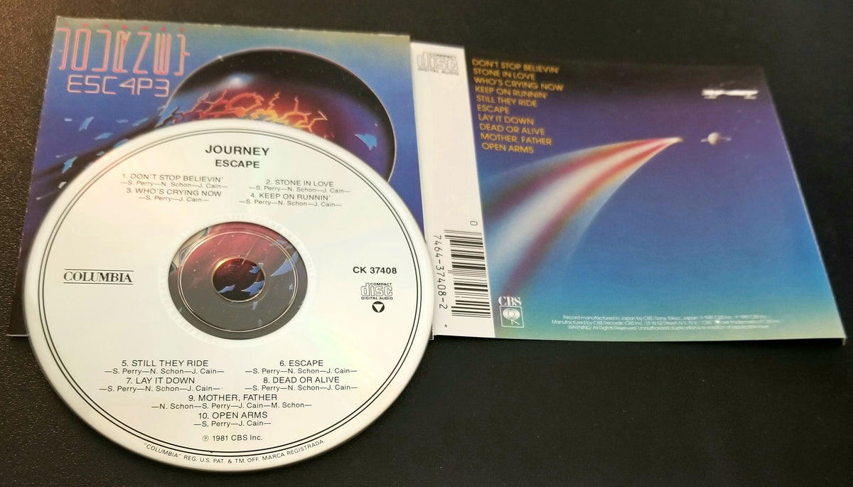 JOURNEY ESCAPE JAPAN CK 37408 CD