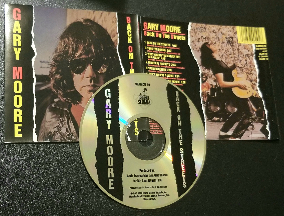 GARY MOORE BACK ON THE STREETS GRAND SLAMM CD