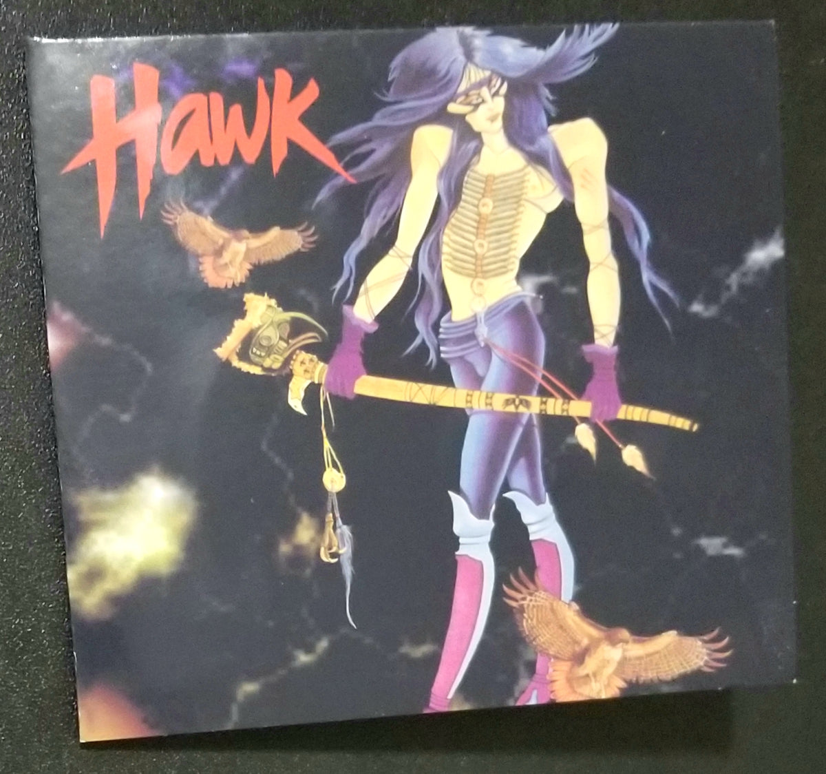 HAWK CD AUTOGRAPHED BY DOUG MARKS OF METAL METHOD - FEATURING MATT SORUM ON DRUMS