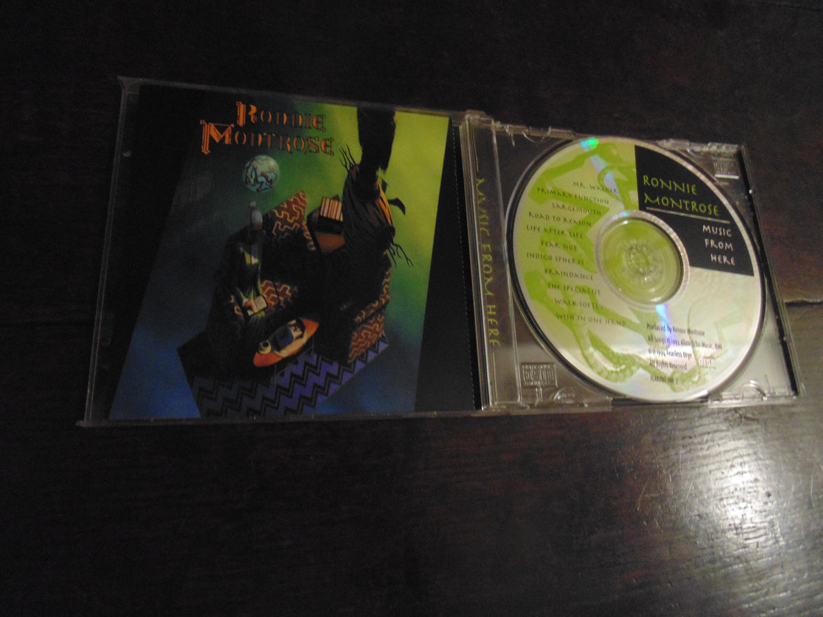 Ronnie Montrose CD, Music from here, 1994 Pressing