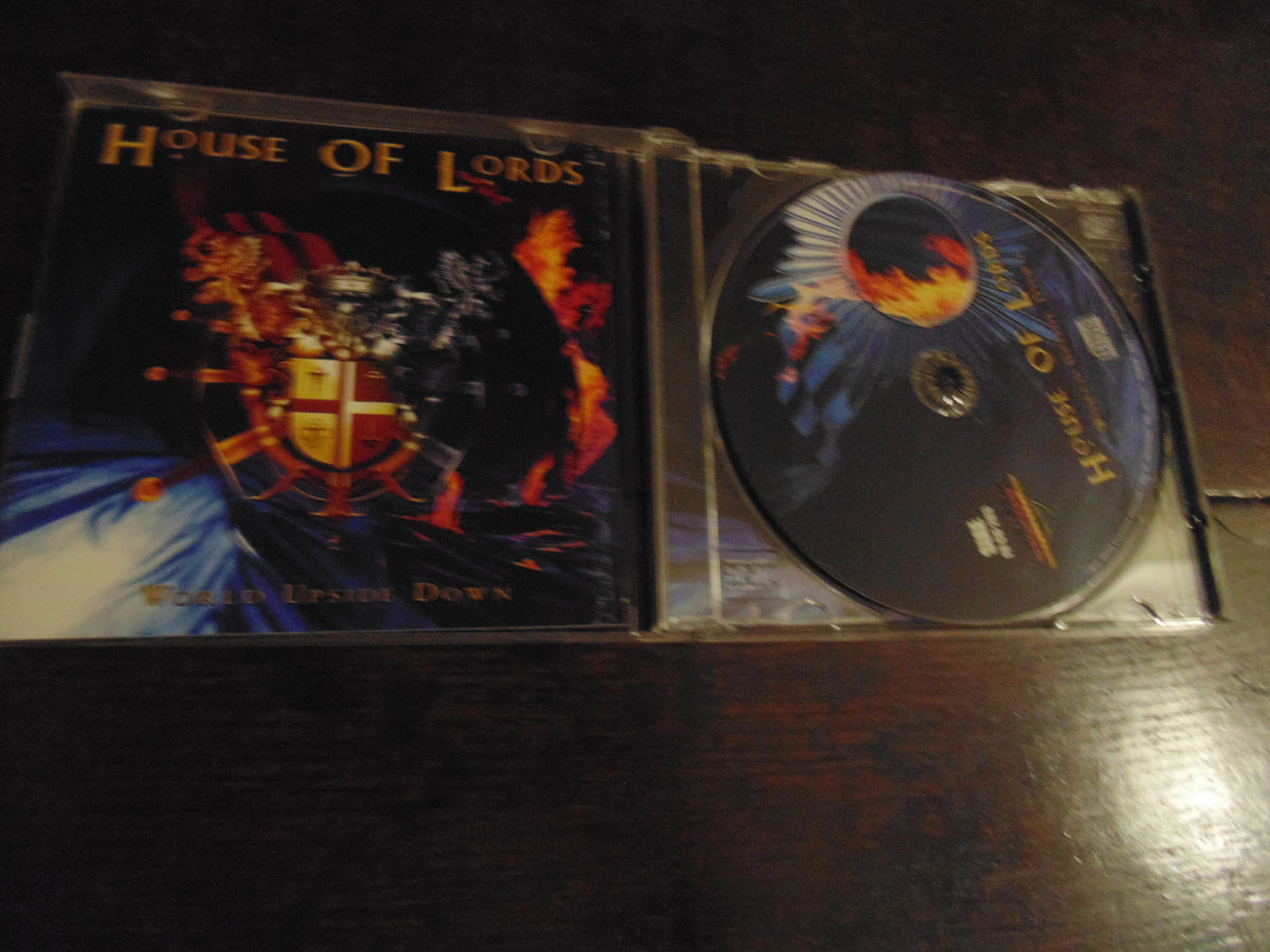 House of Lords CD, World Upside Down, Giuffria, James Christian, Import