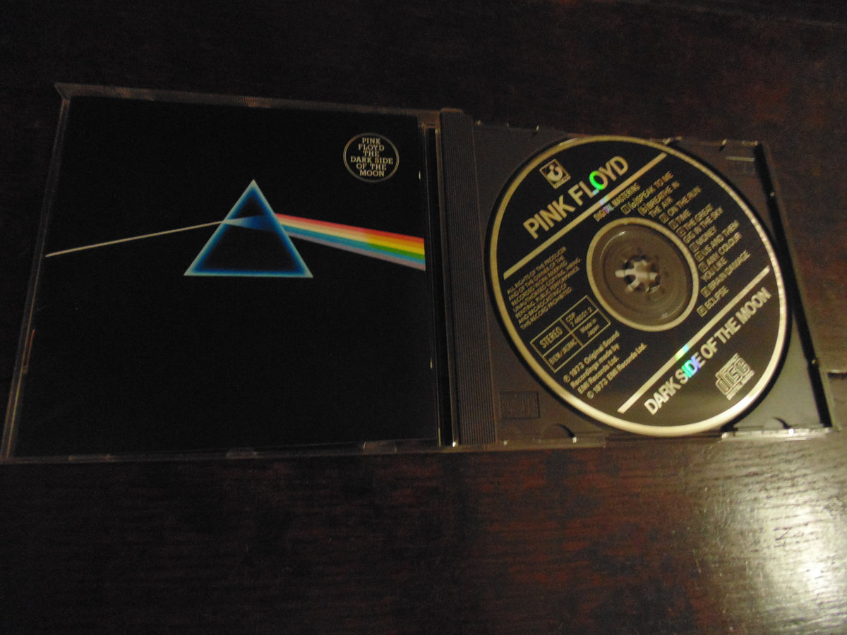 Pink Floyd CD, Dark Side of the Moon, Harvest, Japan, CDP 7 46001 2