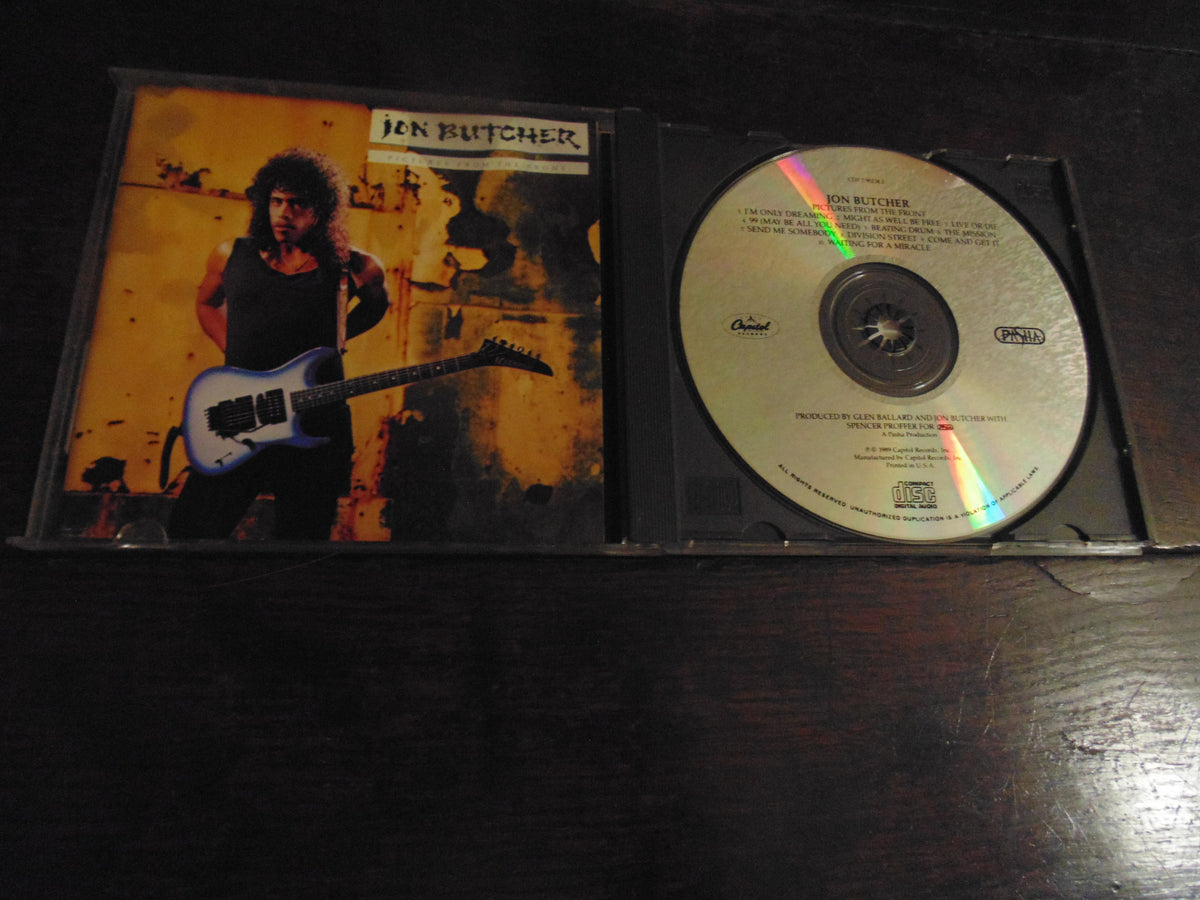 Jon Butcher CD, Pictures from the Front, Axis, 1989