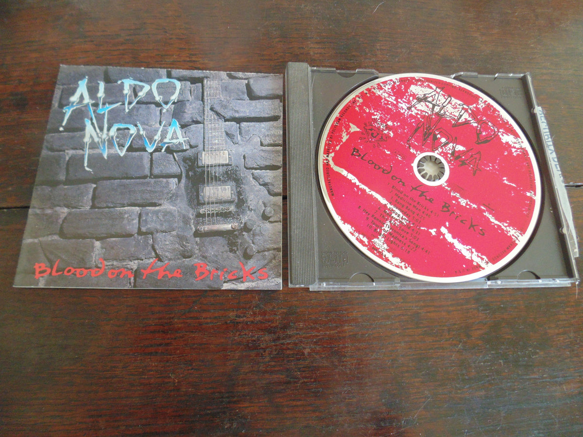 Aldo Nova CD, Blood on the Bricks, Jon Bon Jovi
