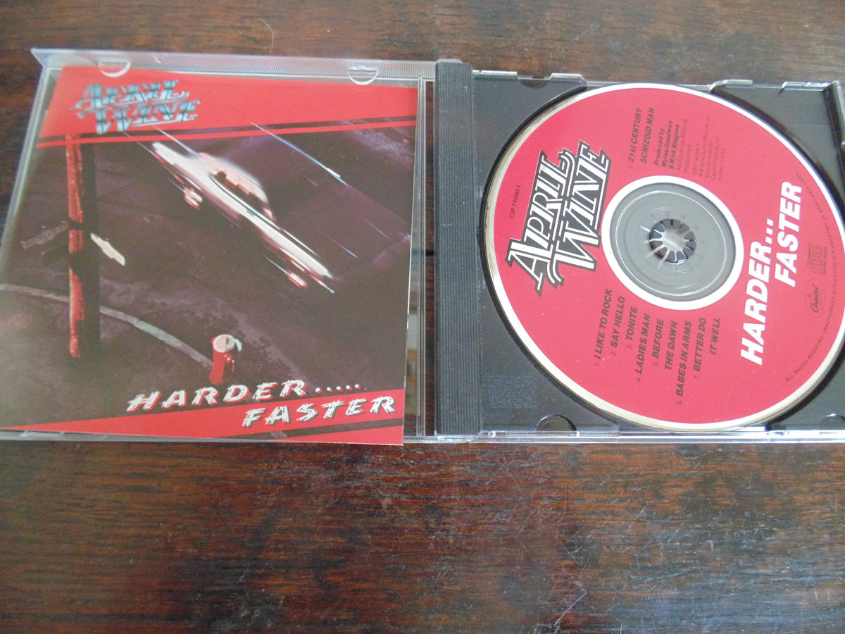 April Wine CD, Harder......Faster, Capitol Records