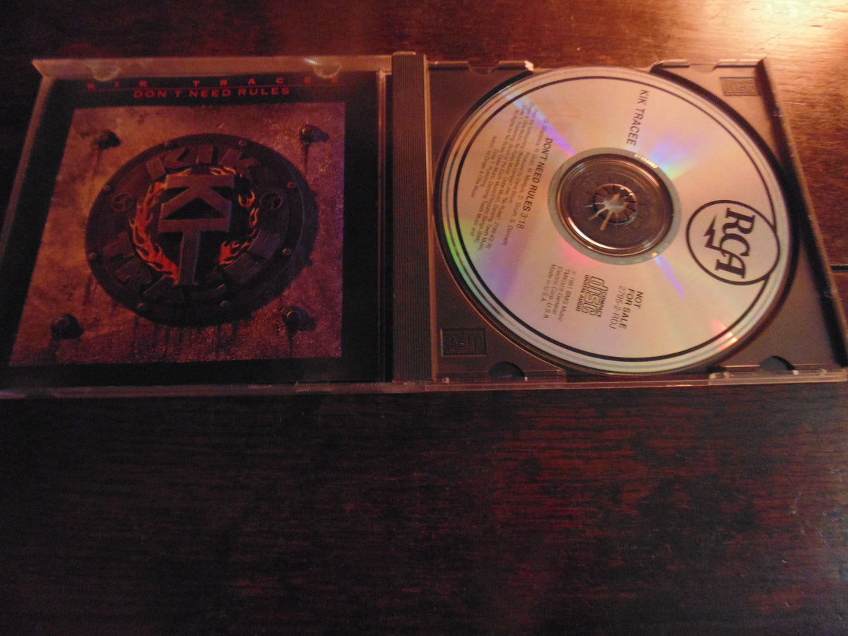 Kik Tracee CD, Don't Need Rules, Rare CD Single, Dana Strum, Kick