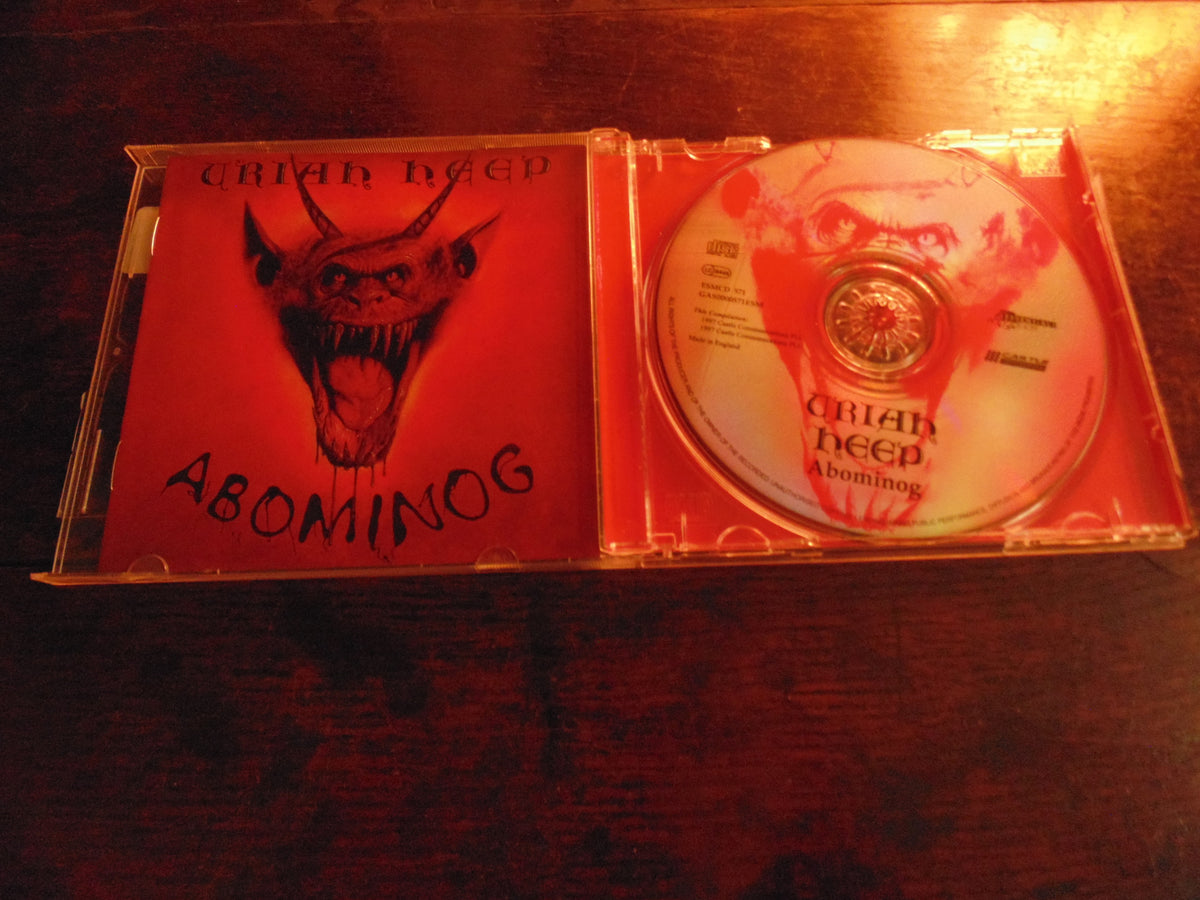 Uriah Heep CD, Abominog, Castle / Essential, Remastered, Bonus Tracks, ESMCD571, Bob Daisley, Kerslake