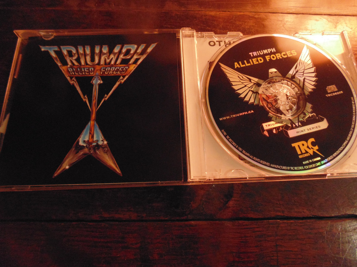 Triumph CD, Allied Forces, TRC Records, TRCD6205