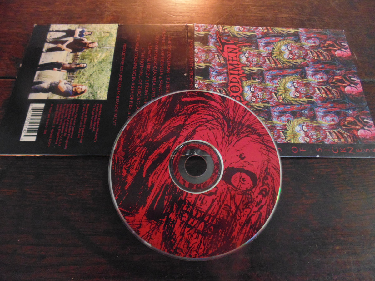 Embodiment CD, Prophecies of Sickness, GRIM999