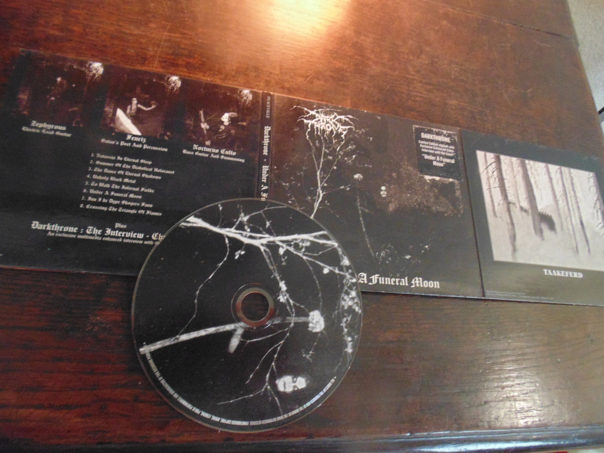 Darkthrone CD, Under a Funeral Moon, 2003 Peaceville
