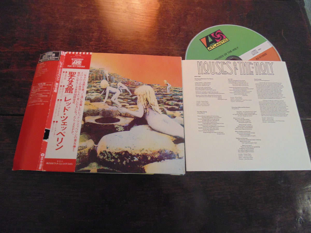 Led Zeppelin CD, Houses of the Holy, Japanese Import, R2-513932, OBI