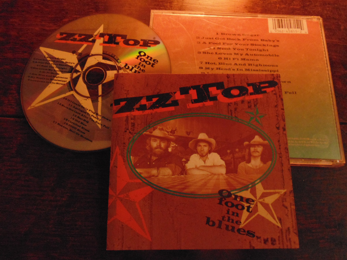 ZZ Top CD, One Foot in the Blues... 1994 Pressing