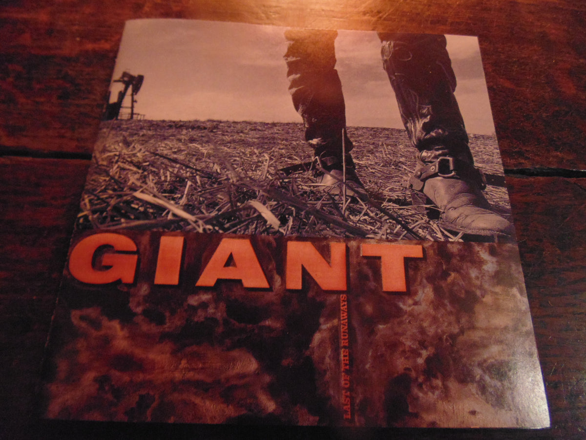 Giant CD, Last of the Runaways, Original 1989 Pressing