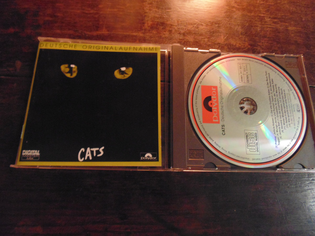 Cats CD, Deutsche Originalaufnahme, W. German Import