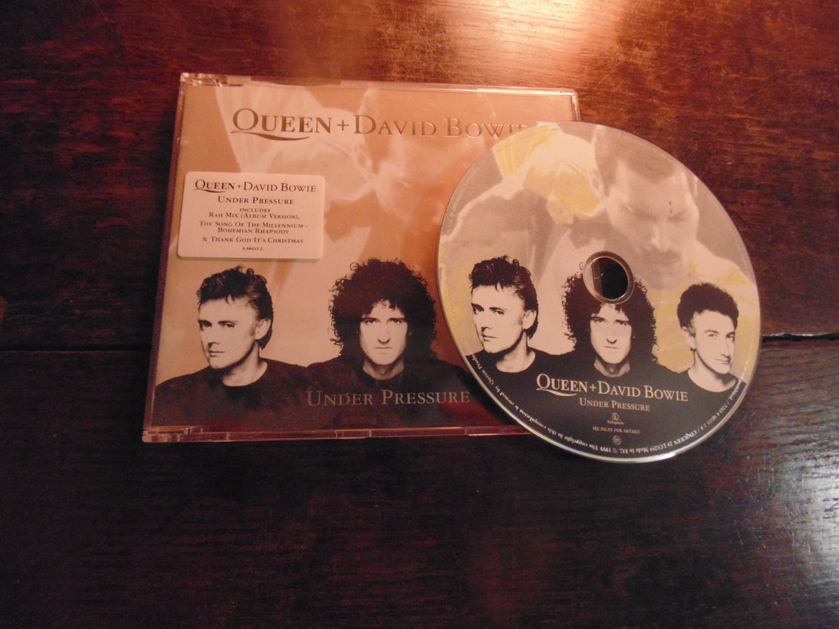 Queen + David Bowie CD Single, Under Pressure, Import