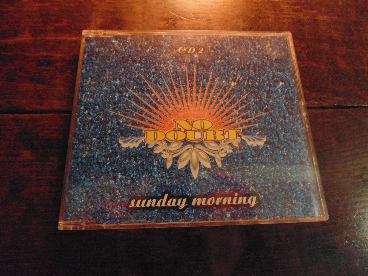No Doubt, Gwen Stefani, Sunday Morning, CD Single, Slimline Case