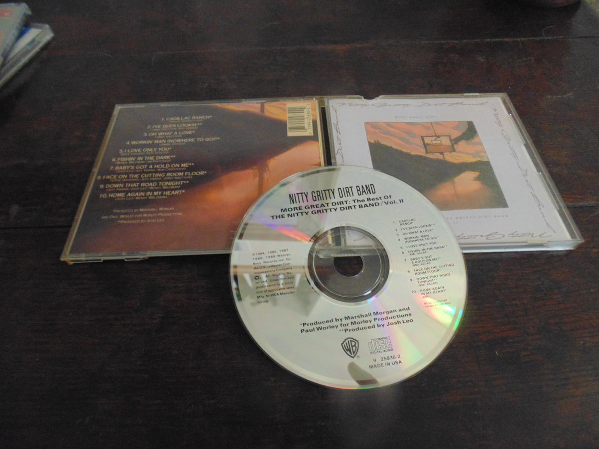Nitty Gritty Dirt Band CD, More Great Dirt:  Best of VOL 2, Greatest