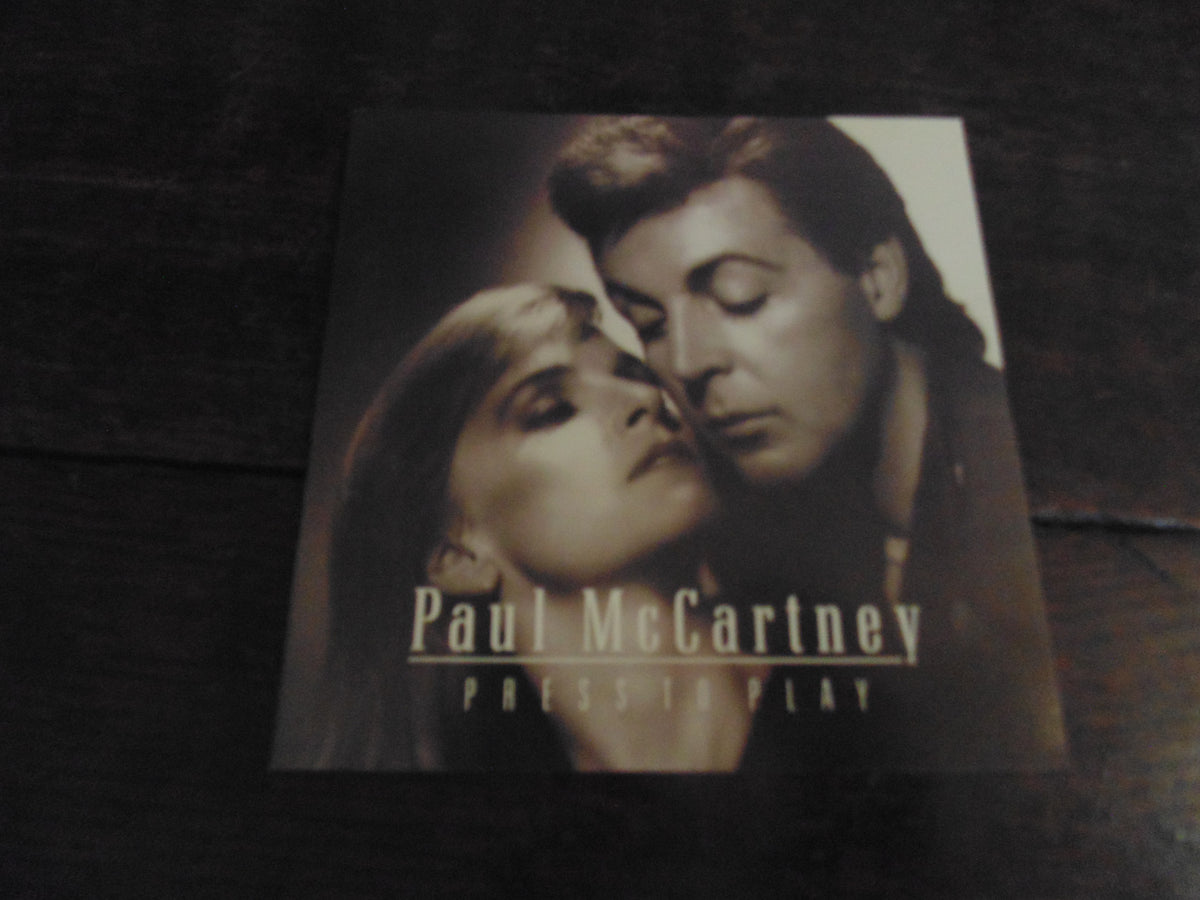 Paul McCartney CD, Press to Play, UK Import