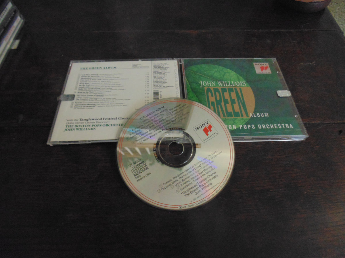 John Williams CD, The Green Album, The Boston Pops Orchestra, Star Wars