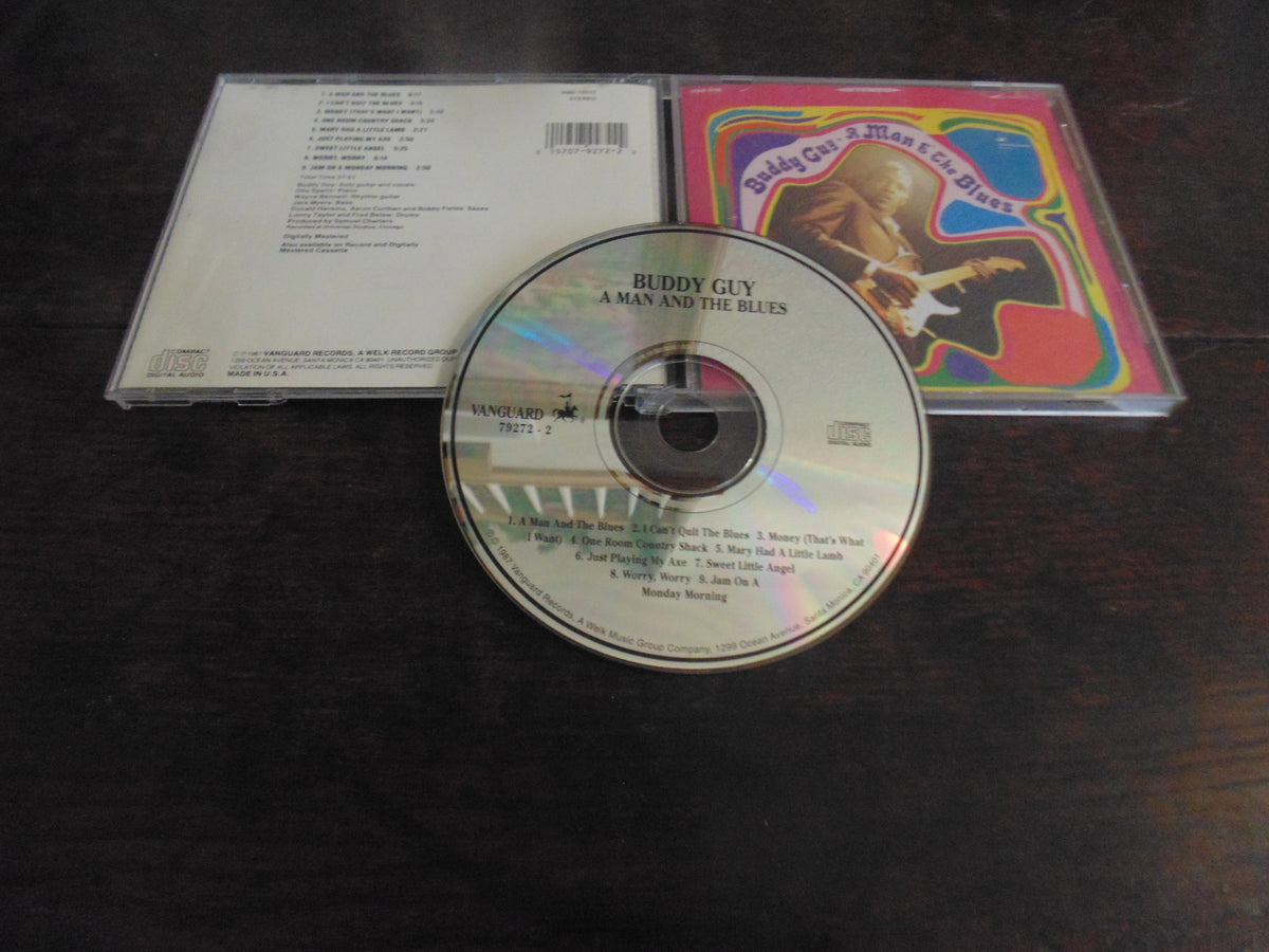 Buddy Guy CD, A Man and the Blues, Vanguard Records