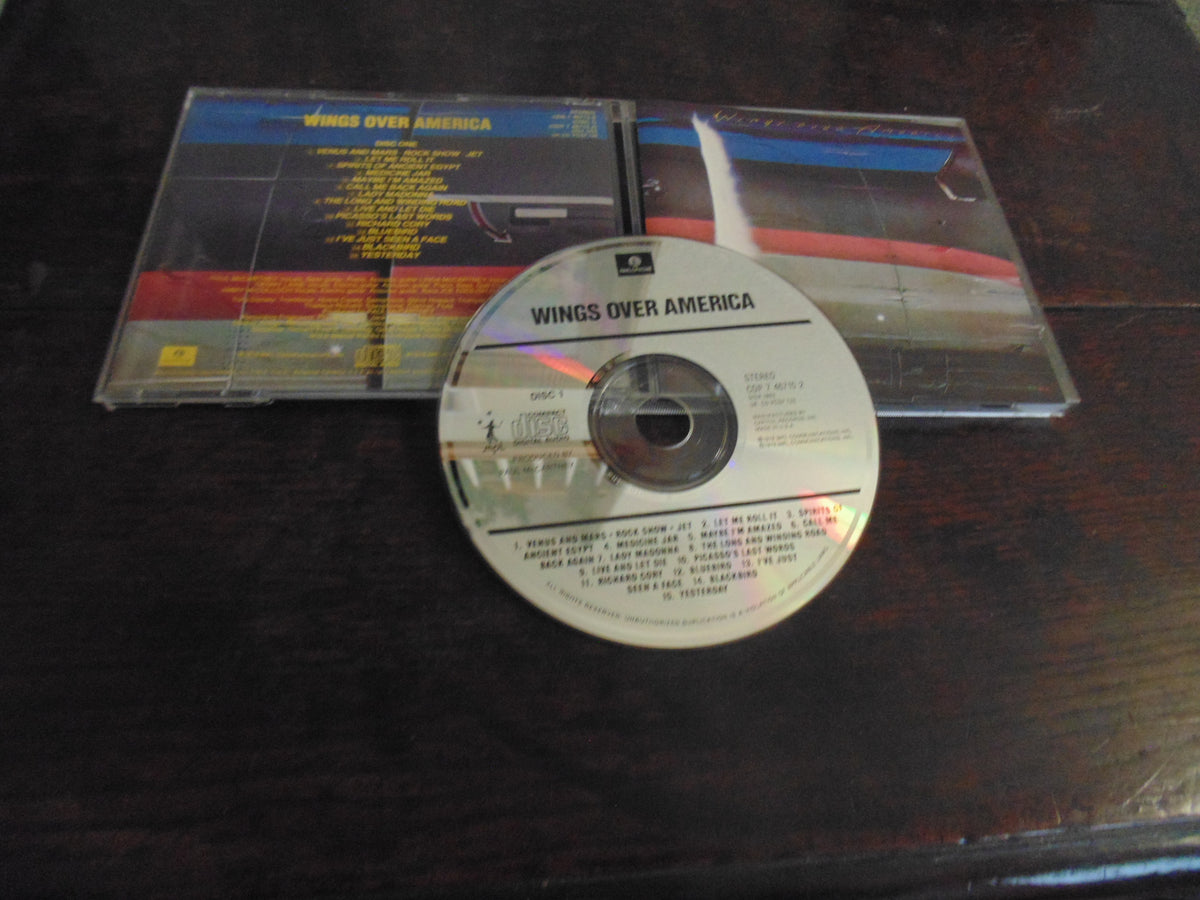 Wings Over America CD, Beatles, McCartney, Disc 1 only, CDP 7 46715 8