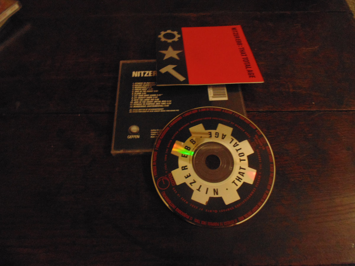 Nitzer Ebb CD, That Total Age, 1987 Geffen