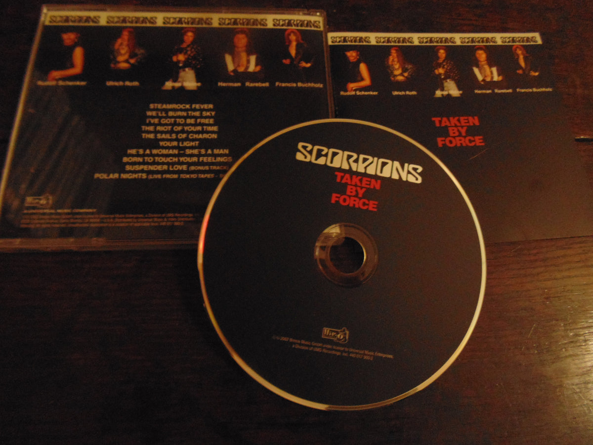 Scorpions CD, Taken by Force, Remastered, Uli Jon Roth