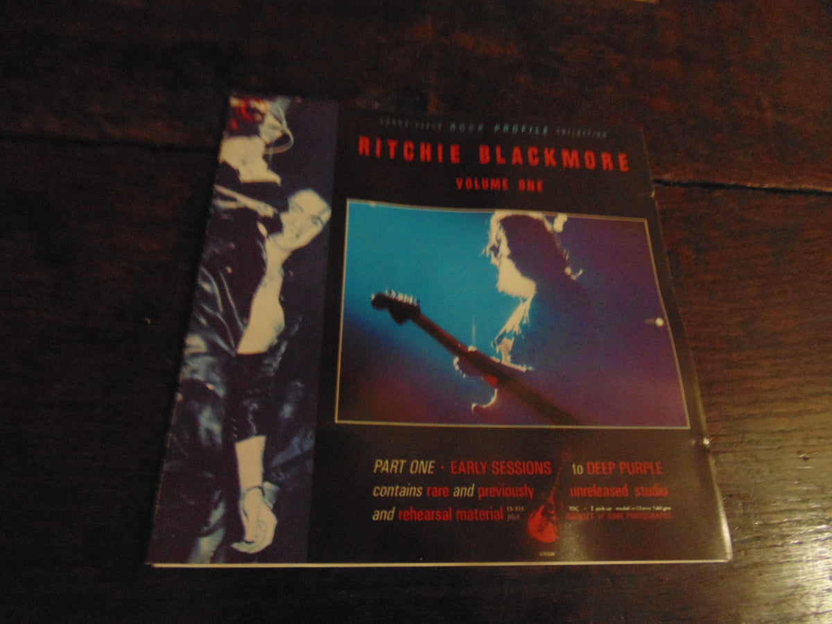 Ritchie Blackmore CD, Rock Profile, Volume Two, 2, Connoisseur, French Import, Deep Purple, Rainbow
