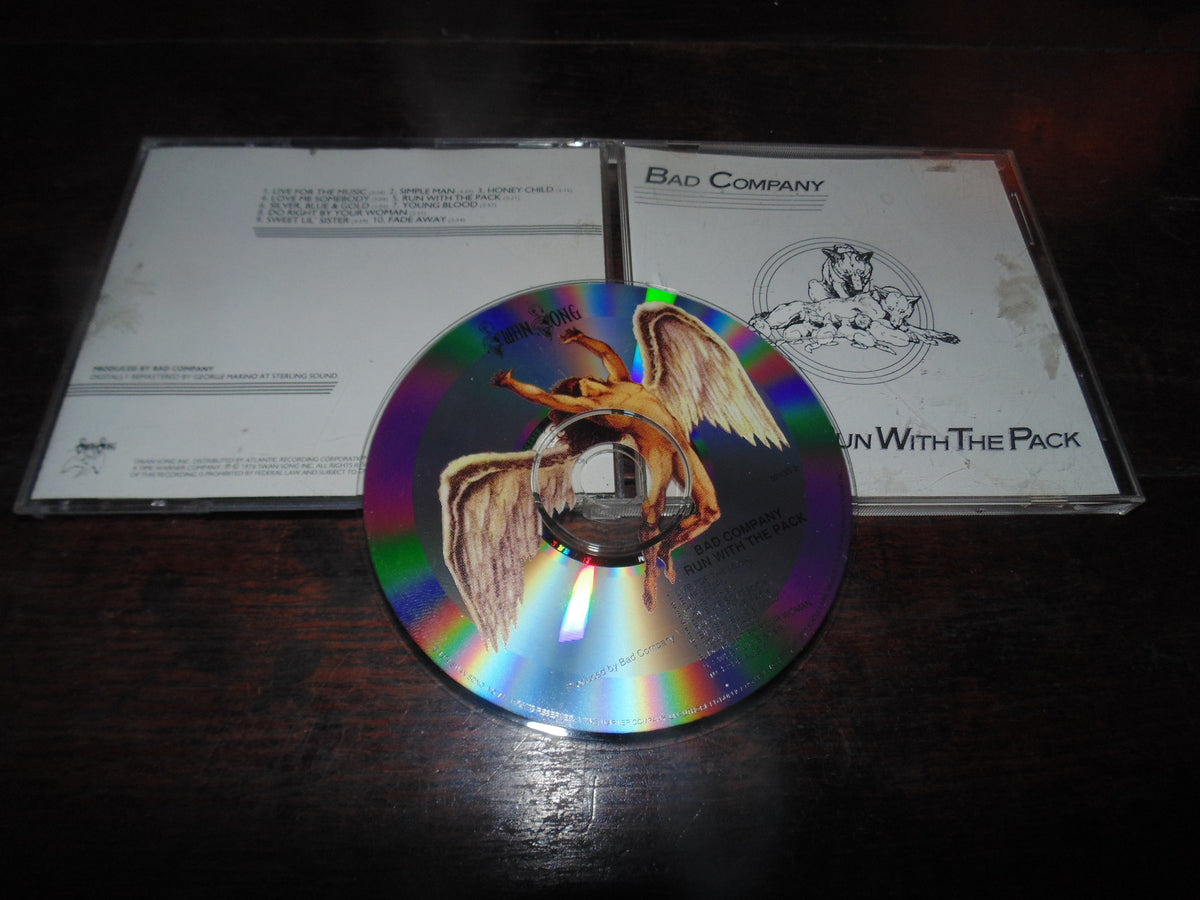Bad Company CD, Run with the Pack, Swan Song
