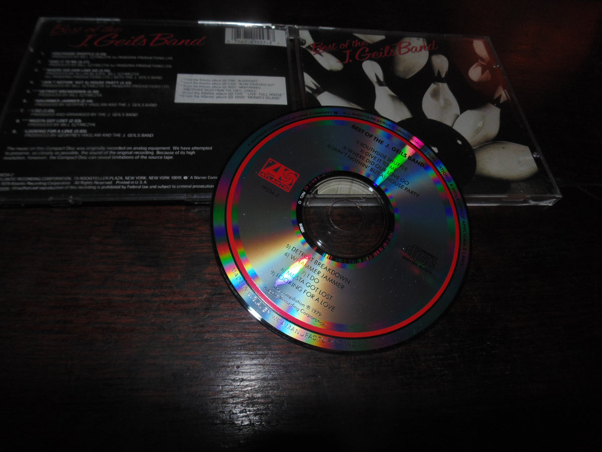 J. Geils Band CD, Best of, Greatest