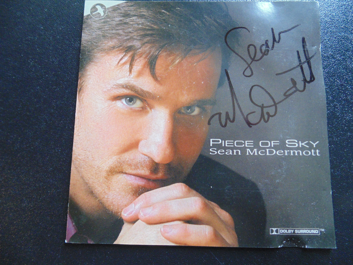 Sean McDermott CD, Piece of the Sky, Surround, Autographed, Fibits: CD, LP & Cassette Store