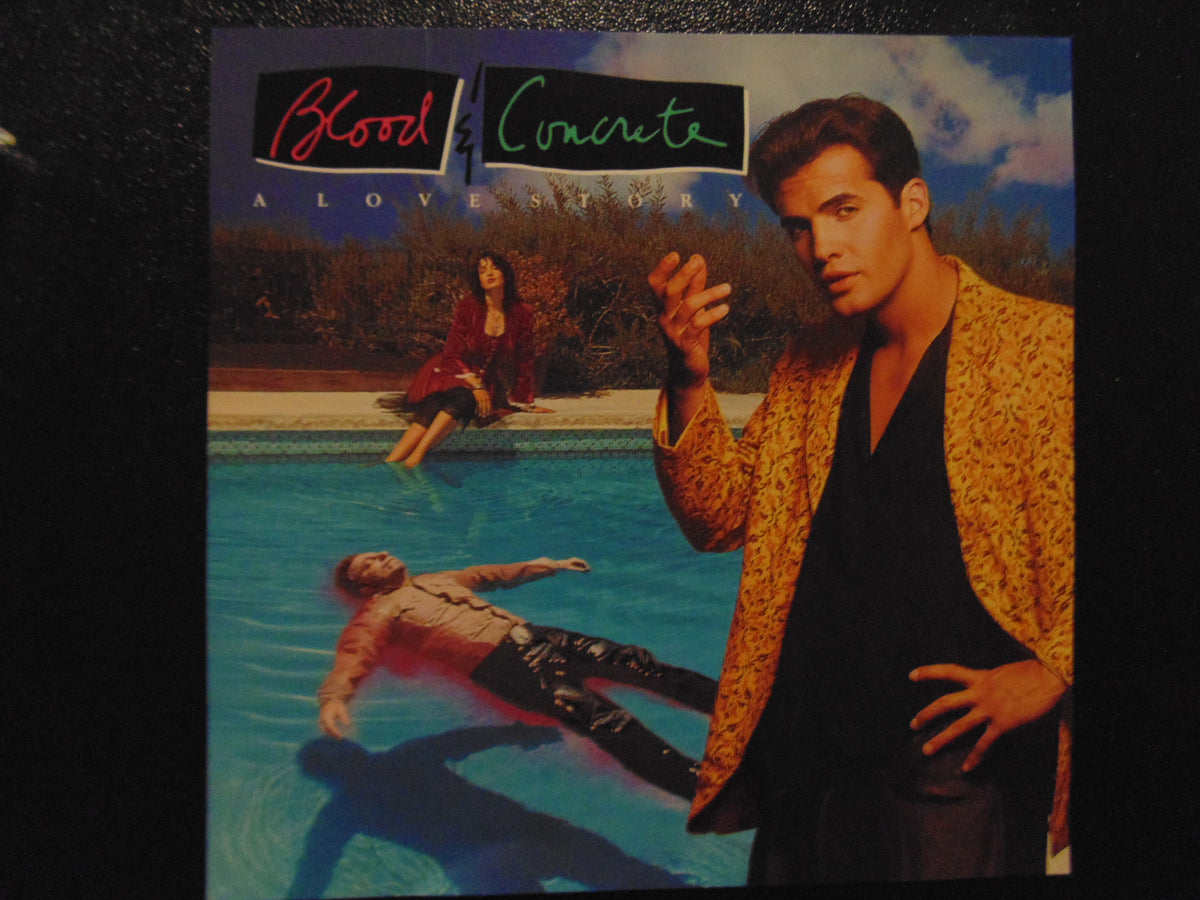 Blood & Concrete CD, A Love Story, Soundtrack, Jennifer Beals, Fibits: CD, LP & Cassette Store