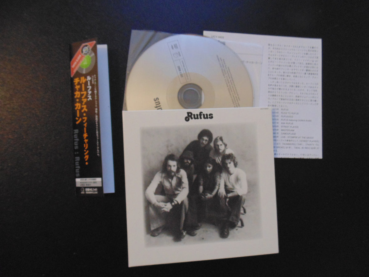 Rufus CD, Self-titled, S/T, Same, Japan Import w/ OBI, Mini-LP, Chaka Khan