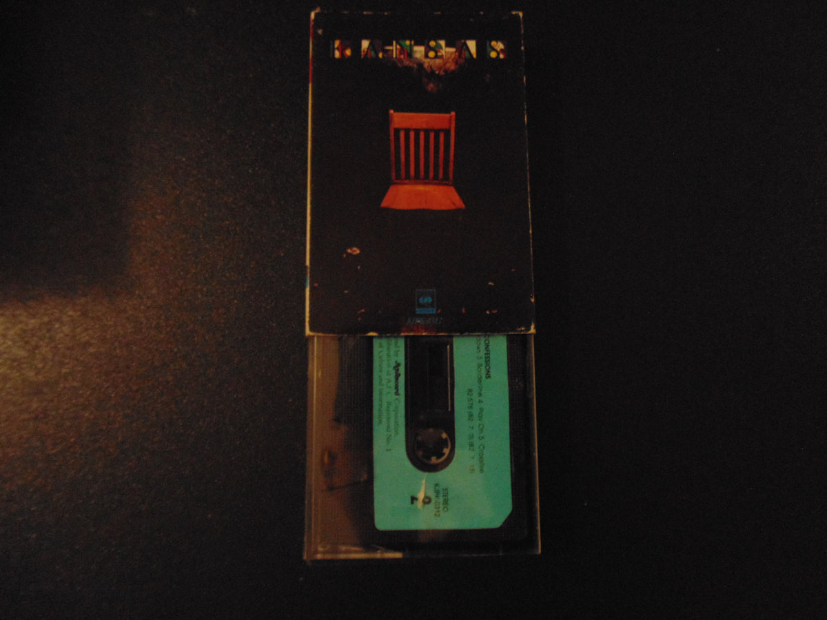 Kansas, Cassette, Vinyl Confessions, Japan Import, Slipcase