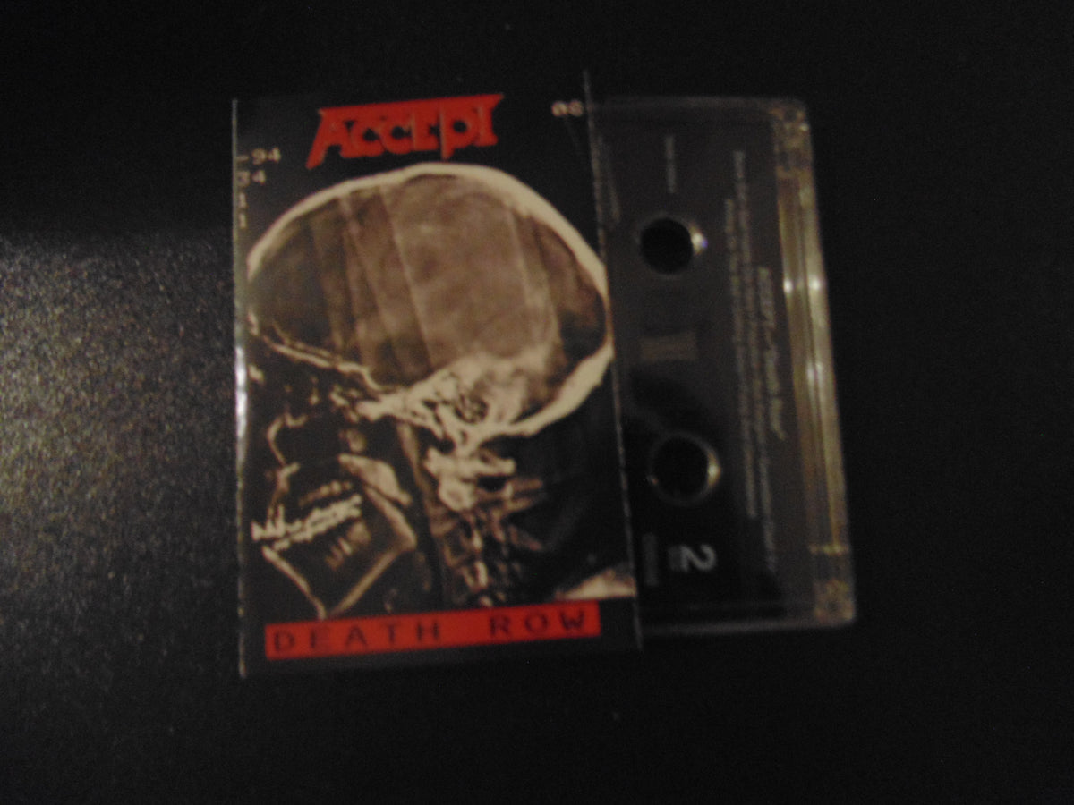 Accept, Cassette, Death Row, Udo, U.D.O.