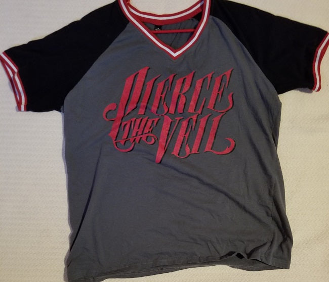 Pierce the Veil T-Shirt - Men's Large (XL)- V-Neck