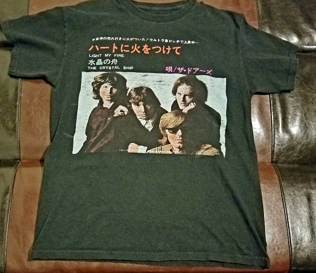 The Doors Light My Fire - Crystal Ship 50th Anniversary T-Shirt -Men's Medium